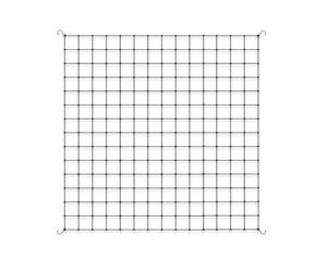 AC Infinity Rete a griglia 150 x 150 cm - Rete elastica per piante con ganci in acciaio per tendoni, idroponiche e orticoltura