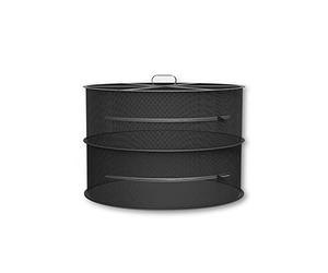 AC Infinity Scolapiatti per erbe, rete a 2 strati per piante, semi e boccioli, diametro 45,7 cm, adatta per tende, armadi, colture idroponiche