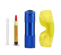 AC Leak Detector Kit - Portable Illumination Scanner Tool, High Sensitivity Trace Light Device, Automotive System Diagnostic Lamp, Compressor Inspection Unit | Scenario Engine Radiator Compressor
