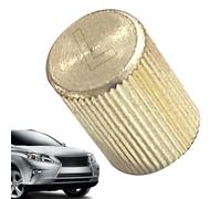 AC Low Pressure Port Cap - Leakproof Copper Dustproof | Low Pressure AC Valve Cap, For Automotive HVAC Air Conditioner Radiator Line Vent Repair Maintenance Service