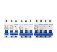 AC MCB TOB1-63H C Curva 230/400V~ 50HZ/60HZ Mini Interruttore Automatico 1P 2P 3P 4P 1 Pz(1,25A)
