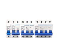 AC MCB TOB1-63H C curve 230/400V~ 50HZ/60HZ Circuit breaker 1P 2P 3P 4P 3A 6A 10A 16A 20A 25A 32A 40A 50A 63A CZAOINCU(3p,20A)