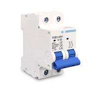 AC MCB TOB1-63H C curve 230/400V~ 50HZ/60HZ Mini Circuit breaker 1P 2P 3P 4P 3A 6A 10A 16A 20A 25A 32A 40A 50A 63A(4,50A)
