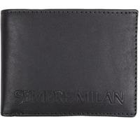 Ac Milan 143061, Accessori da Viaggio-Portafogli Unisex-Adulto, Nero, Unica