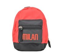 Ac Milan 143620, Zaino Travel richiudibile Unisex-Adulto, Nero, Medio
