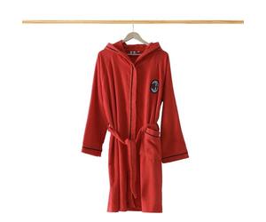 AC Milan Accappatoio Ufficiale Microspugna Colore Rosso Taglie Adulto Ragazzo