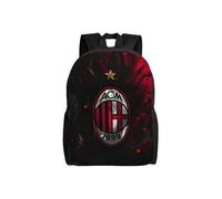 AC Milan Casual portable large capacity men's backpack, junior high school bag-hjka5389