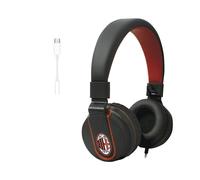 AC MILAN Cuffia IP952 con Cavo jack AUX e con adattatore USB-C