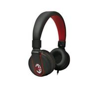 AC Milan, IP952 Cuffie Stereo con Filo (lunghezza 1,5 metro), Leggere per Ottimo Comfort Collegamento/Connettività Cavo AUX 3.5mm (per PC, Notebook, Tablet e Smartphone)
