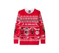 AC Milan Maglione di Natale 2023, Prodotto Ufficiale, Bambini e Ragazzi, 9/10 Anni