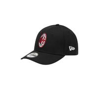 AC Milan New Era Prodotto Ufficiale, Nero, (6-12 Anni) Unisex-Bambini e Ragazzi