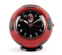 AC Milan" Orologio al Quarzo da Tavolo Pallone, 9 cm
