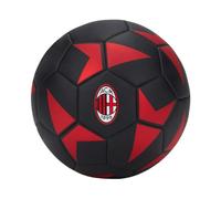 AC Milan Pallone da Calcio, per Partite e Allenamento, Nero, Taglia 5