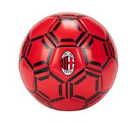 AC Milan Pallone da Calcio per Partite e Allenamento Rosso/Nero Taglia 5