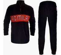 AC MILAN PIGIAMA LUNGO IN PILE X ADULTO - PRODOTTO UFFICIALE