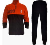 AC MILAN PIGIAMA LUNGO IN PILE X ADULTO UOMO 2 VARIANTI - PRODOTTO UFFICIALE