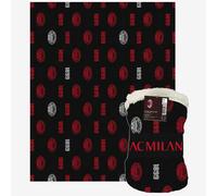 AC MILAN PLAID AGNELLATO 130 X 160 - PRODOTTO UFFICIALE