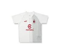 AC Milan Prematch Jr Maglia Unisex Bambino Bianco Tango Rosso 176