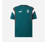 AC Milan Puma AC Milan 769339 FtblArchive Tee T-Shirt Uomo Varsity Green-Flat Dark Gray M