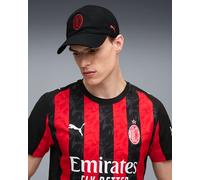 Ac Milan Puma Cappello Berretto Hat Unisex Nero 2025 26 Essentials Baseball
