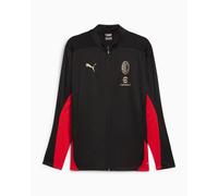 Ac Milan Puma Giacca Tuta allenamento 2024 25 Training Ragazzo Bambino Nero