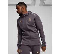 Ac Milan Puma Giacca tuta Grigio Cotone 2024 25 Casuals HD FZ