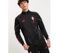 Ac Milan Puma Giacca tuta sportiva Nero 2025 26 Stadium Pre Match KING Anthem
