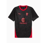 A.C. Milan Training Maglia Gara da Allenamento, Stagione 2025/2026, Prodotto Ufficiale, Nero, M Unisex-Adulto