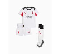 Ac Milan Puma mini baby kit set completino Bambino Bianco Away 2025 26 2025 26