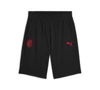 Ac Milan Puma Pantaloncini Shorts Essentials Fleece UOMO Nero 2024 25