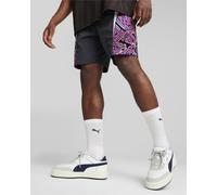 Ac Milan Puma Pantaloncini Shorts UOMO Grigio Poliestere Woven Nylon con tasch