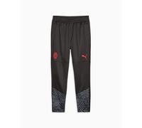 Ac Milan Puma Pantaloni tuta Pants Nero UOMO con TASCHE a ZIP 2023 24 training