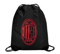 AC Milan Sacca per palestra con Logo, Prodotto ufficiale, Nero