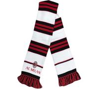 AC Milan Sciarpa Tubolare Ufficiale Rosso Nero Bianca con Logo - Acrilico- 2023005
