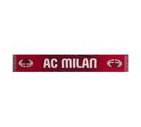 AC Milan, Sciarpa Ufficiale, Jacquard, Acrilico, Taglia unica, Grafica