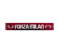 AC Milan, Sciarpa Ufficiale, Jacquard, Acrilico, Taglia unica, Grafica, Forza Milan