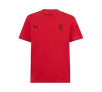 AC Milan T-Shirt Ess, Maglietta in Cotone, Adulto, M