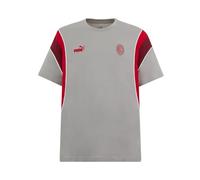 AC Milan T-shirt FtblArchive, Prodotto Ufficiale, Unisex, Maglietta a Maniche Corte, L