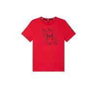 AC Milan T-Shirt FtblCulture, ACM, Rosso, Bambini e Ragazzi, Unisex