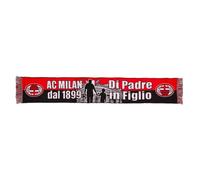 AC Milan Unisex Offizieller Schal Offizieller AC Mailand Jacquard-Schal (1er Pack)