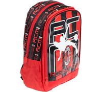 Zaino ACMilan Zainetto Rossonero Ragazzo Bambino Misure 36x24.5x10.5cm