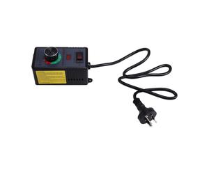 AC Motor Speed Controller 10A 0-220VAC Output AC220-240V Variable Fan Speed Regulator with Overload Protection AU PLUG