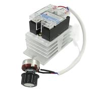 AC Motor Speed Controller Switch AC 220V 17KW SCR Voltage Regulator Governor Knob Switch with Thermostat Dimming