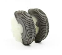 AC Presa Dell'aria Vent Compatibile Con Benz E W211 2003 2004 2005 2006 2007 2008 Ruota Girevole Per Bocchetta Aria Condizionata Anteriore Auto 21183018549116(Dark Gray B 2PCS)