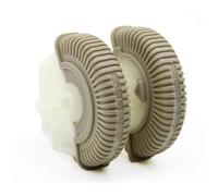 AC Presa Dell'aria Vent Compatibile Con Benz E W211 2003 2004 2005 2006 2007 2008 Ruota Girevole Per Bocchetta Aria Condizionata Anteriore Auto 21183018549116(Light Beige B 2PCS)