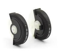 AC Presa Dell'aria Vent Compatibile Con Benz E W211 2003 2004 2005 2006 2007 2008 Ruota Girevole Per Bocchetta Aria Condizionata Anteriore Auto 21183018549116(Dark Gray L R 2PCS)