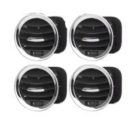 AC Presa Dell'aria Vent Compatibile Con Vauxhall Per Adam 2013 2014 2015-2025 Cruscotto Cromato Bocchetta Aria Condizionata Riscaldamento Uscita Copertura 13180765 13180868(4pcs)