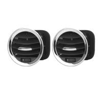 AC Presa Dell'aria Vent Compatibile Con Vauxhall Per Adam 2013 2014 2015-2025 Cruscotto Cromato Bocchetta Aria Condizionata Riscaldamento Uscita Copertura 13180765 13180868(2pcs)
