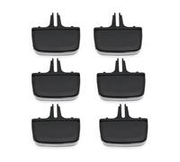 AC Presa Dell'aria Vent Compatibile Con Volvo Per XC90 2016-2024 Riparazione Clip Scorrevoli Griglia Ventilazione Dell'aria Condizionata Anteriore Posteriore Dell'auto 31651282 31651283(6PCS)