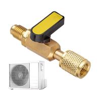 AC Refrigerant Ball Valve - Ball Valve Adapter Leak Proof